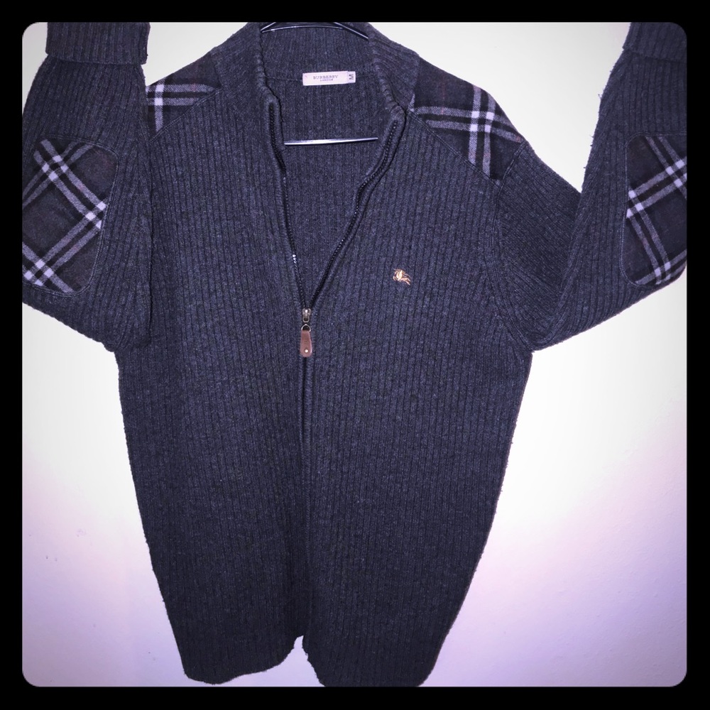 Men’s Burberry Cardigan Sweater